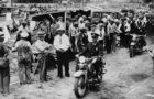 District of Columbia police superintendant Major Pelham Glassford visiting the Bonus Army at Camp Anacostia in 1932. (Courtesy Library of Congress, Washington, D.C.)