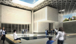 Vietnam Veterans Memorial Visitor / Education Center (Rendering by Ralph Appelbaum Associates)