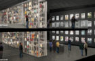 Sectional View of the Vietnam Memorial Education Center. Sectional (Courtesy Ralph Appelbaum Associates)