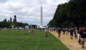 The National Mall is frequently the site of multiple events at the same time. (National Park Service)