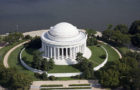 Jefferson Memorial, aerial view, Washington, D.C. (Credit: Carol M. Highsmith's America, Library of Congress, Prints and Photographs Division)