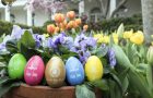 The traditional decorated wooden Easter Eggs. (Official White House Photo by Stephanie Chasez)