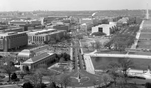 View from U.S. Capitol showing south side of Mall and Arboretum - L'Enfant-McMillan Plan of Washington, DC, Washington, District of Columbia, DC
