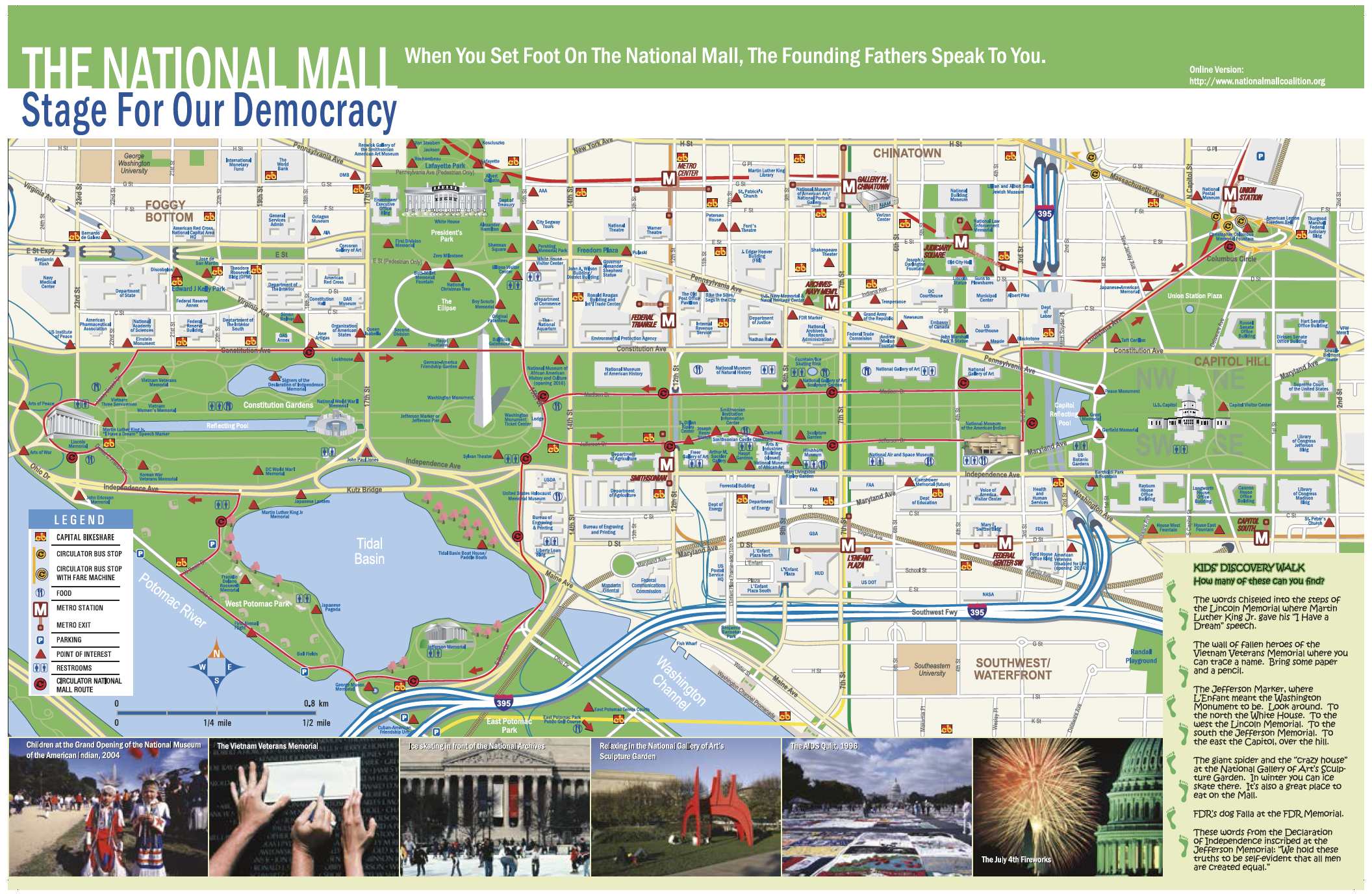 National Mall Maps & Guides