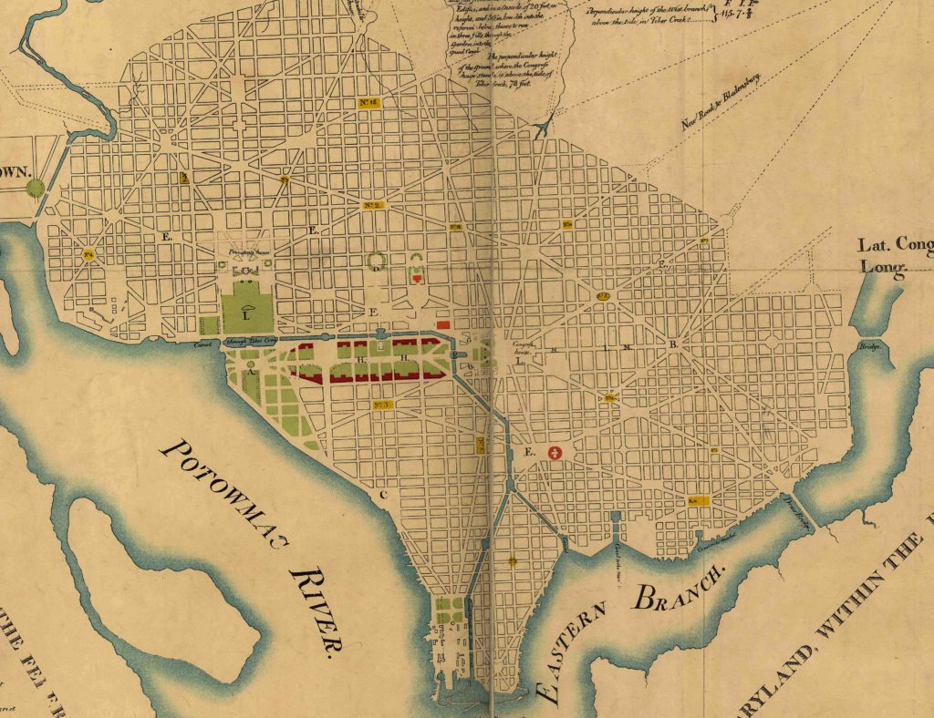 L'Enfant Plan (Library of Congress)