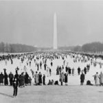 Skating on the Mall in the 1920s
