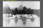 Devastating Floods  for the National Mall (1930 Photo courtesy Library of Congress)