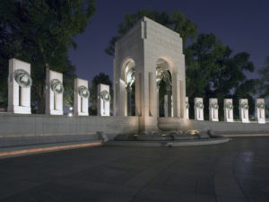 World War II Memorial in Washington D.C. (Credit: Carol M. Highsmith's America, Library of Congress, Prints and Photographs Division)