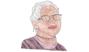 Rosa Parks illustration by Mykia Plummer