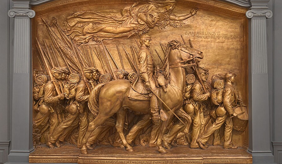 Called to the Mall: This Sculpture Tells the Story of the 54th Massachusetts Regiment in the Civil War