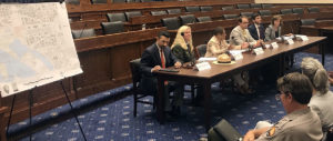 Congresswoman Eleanor Holmes Norton Town Meeting with National Park Service and other officials on the ability of residents to play organized sports on the National Mall at the Rayburn House Office Building. (Photo courtesy Congresswoman Eleanor Holmes Norton)