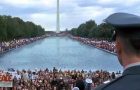 "Forrest Gump is back on the National Mall (Courtesy Paramount Pictures)