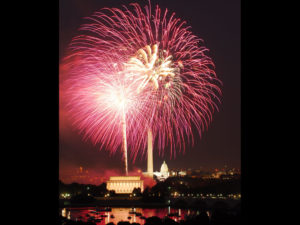 National Mall fireworks (National Park Service)