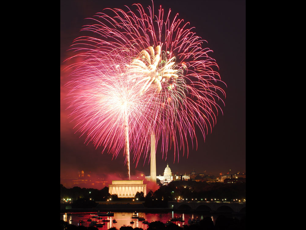 National Mall fireworks (National Park Service)
