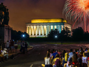 Fourth of July on the National Mall (Courtesy United States Park Police)