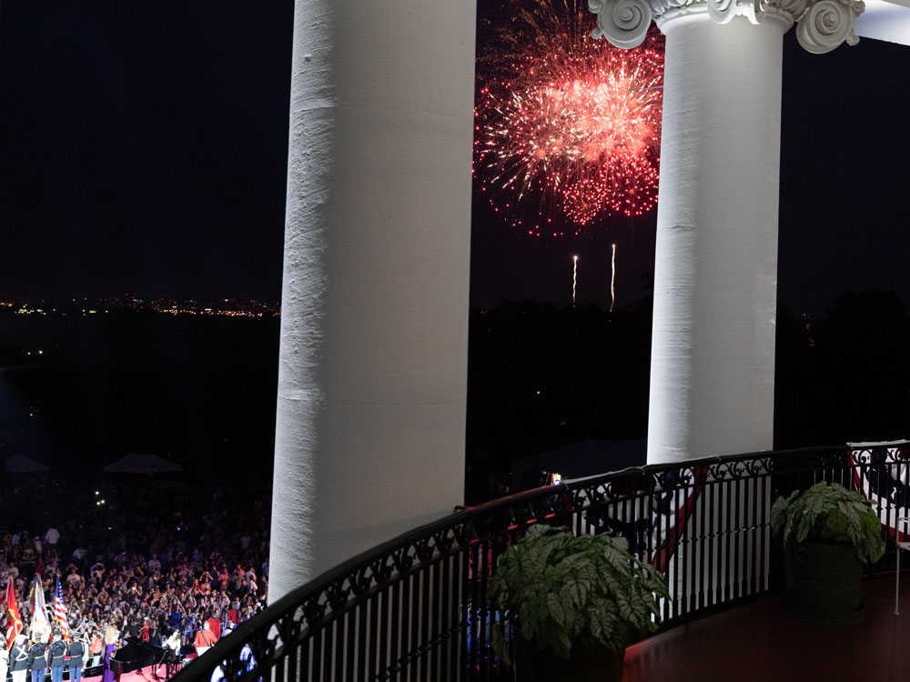 Fourth of July at the White House in 2018 (Courtesy White House Photo)