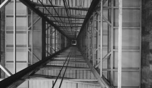 Elevator shaft of Washington Monument, Washington, D.C. (Courtesy: Library of Congress)