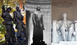 Vietnam, Jefferson and Lincoln memorials