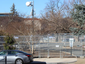 Security around the National Mall and U.S. Capitol building (Photo by Lisa Benton-Short / National Mall Coalition)