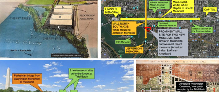 Where to put two new Smithsonian museums on the Mall? The Coalition has a solution