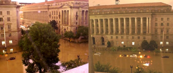 Flooding in DC