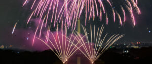 National Mall fireworks (Courtesy National Park Service)