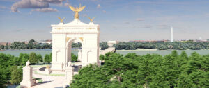 "Triumphal Arch" rendering (Courtesy Harrison Design)