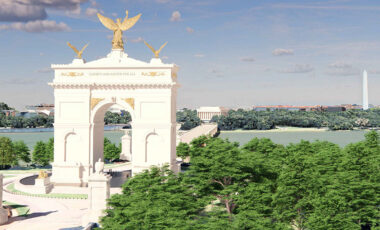"Triumphal Arch" rendering (Courtesy Harrison Design)
